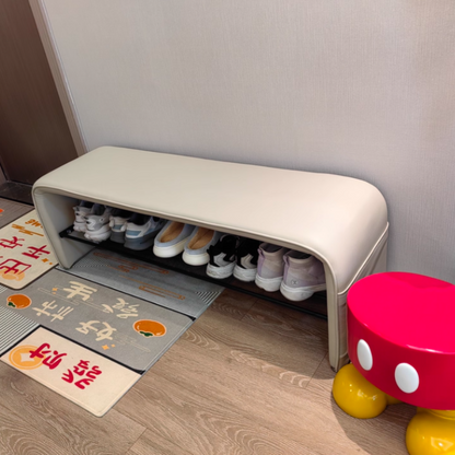 Modern Carbon Steel Bench
