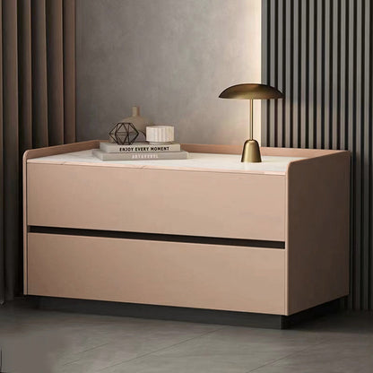 Modern Solid Wood Nightstand