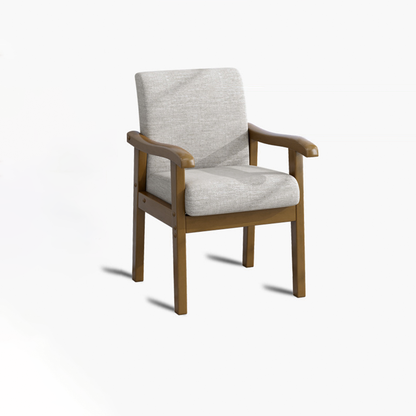 Modern Linen Desk Chair