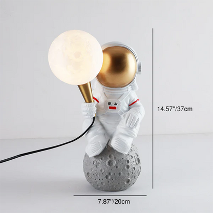 Contemporary Astronaut Table Lamp