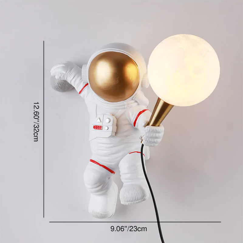 Contemporary Astronaut Table Lamp