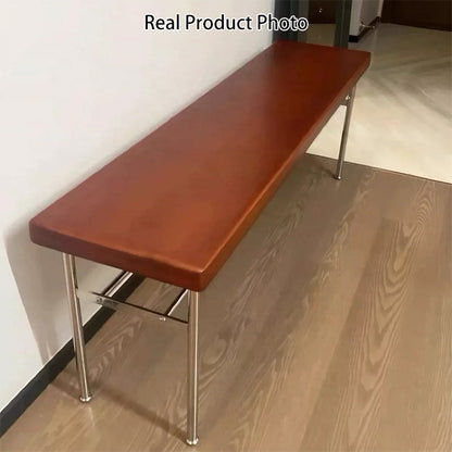 Traditional Stainless Steel Bench