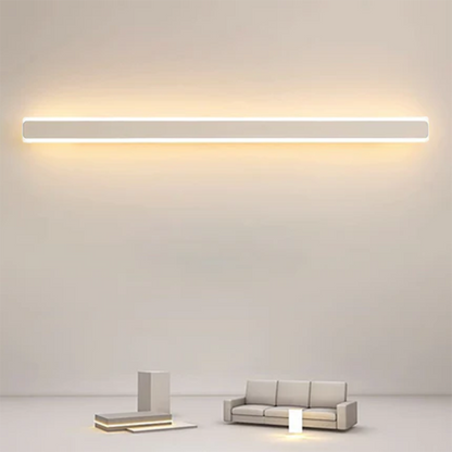 Minimalist Rectangular Iron Acrylic LED Wall Sconce Lamp