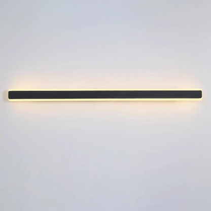 Minimalist Rectangular Iron Acrylic LED Wall Sconce Lamp