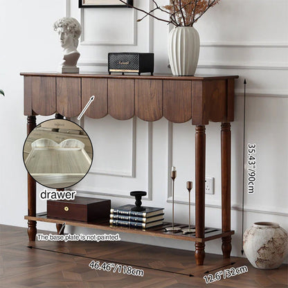 Modern Solid Wood Console Table