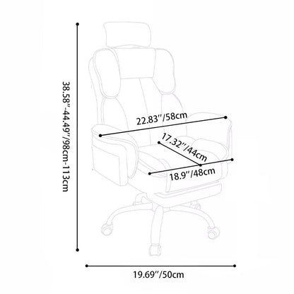 Contemporary Aluminum Gaming Chair