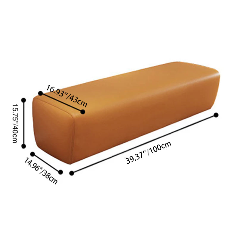 Modern Solid Wood Bench