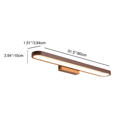 Circular Vanity Light LED Mirror Front Wall Sconce Lamp