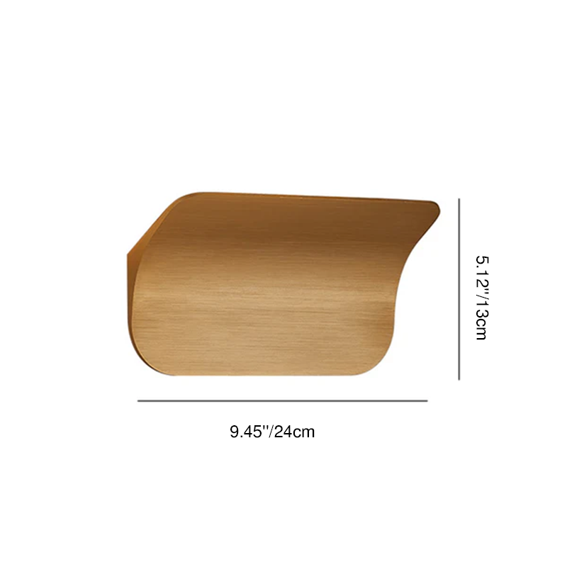 Simplicity Square Flat Bending LED Wall Sconce Lamp