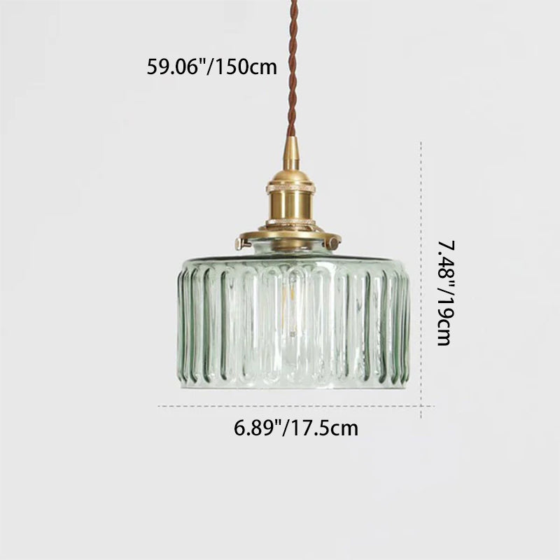 Traditional Brass Pendant Light