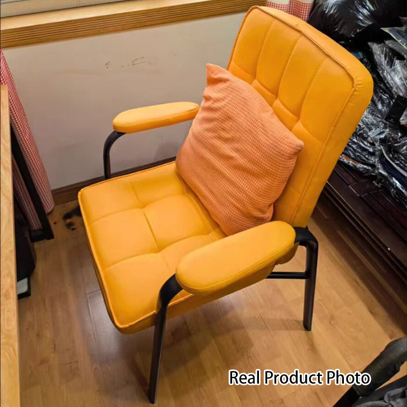Modern Leather Accent Chair