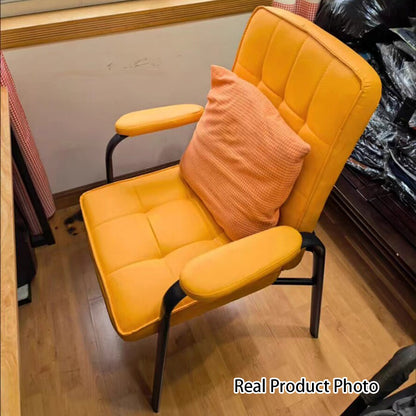 Modern Leather Accent Chair