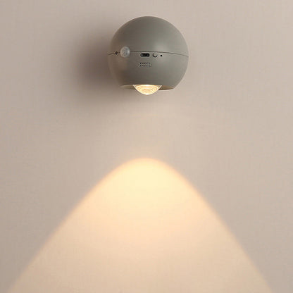Modern Minimalist Orb USB ABS LED Wall Sconce Lamp