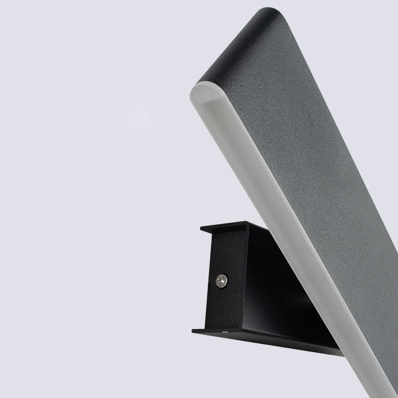 Rectangular Aluminum Acrylic LED Wall Sconce Lamp