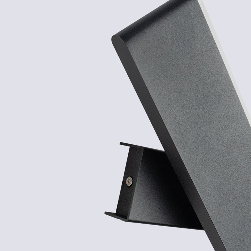 Rectangular Aluminum Acrylic Rotatable LED Wall Sconce Lamp
