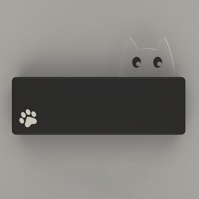 Simplicity Animal Cat Rectangular Iron LED Wall Sconce Lamp