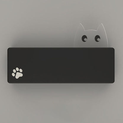 Simplicity Animal Cat Rectangular Iron LED Wall Sconce Lamp