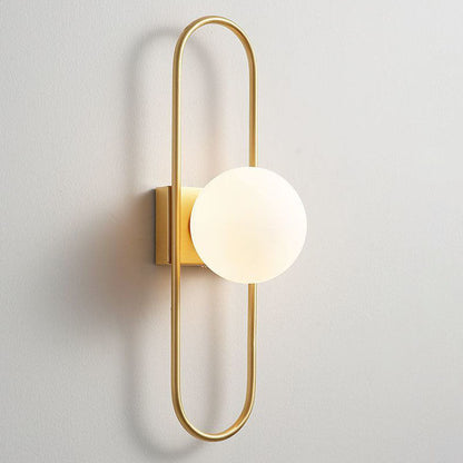 Nordic All-Copper Balls 1-Light Wall Sconce Lamp