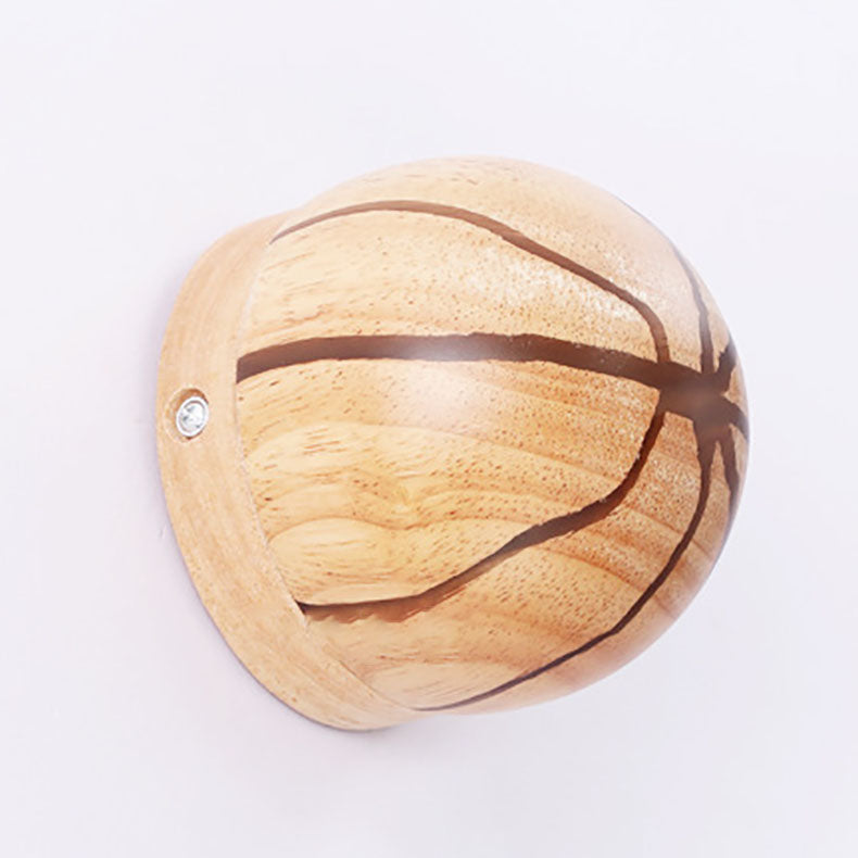 Geometric Cuboid Cracked Wood Grain LED Wall Sconce Lamp