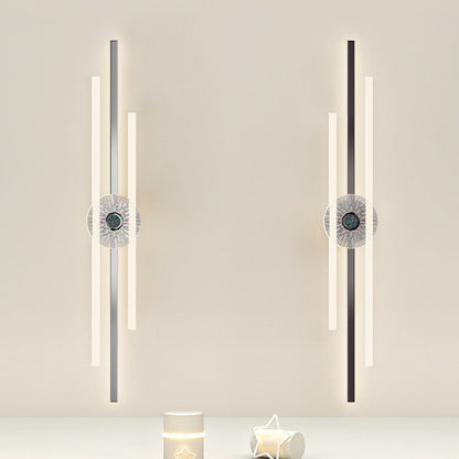 Long Strip Hardware Aluminum LED Wall Sconce Lamp