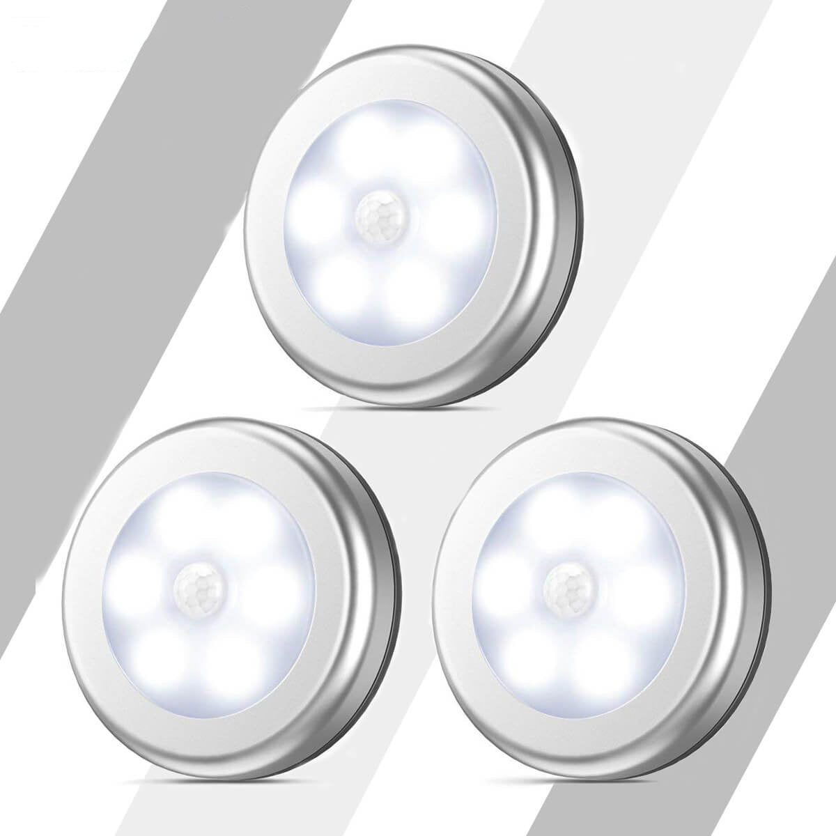 Smart Body Sensing Round LED Night Light Wall Sconce Lamp