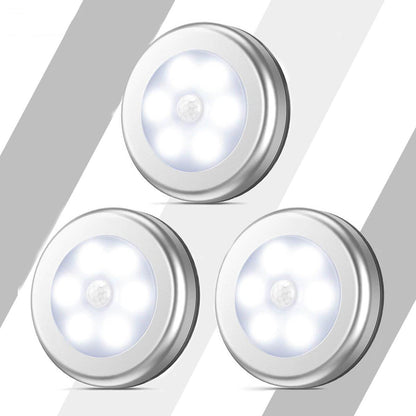 Smart Body Sensing Round LED Night Light Wall Sconce Lamp