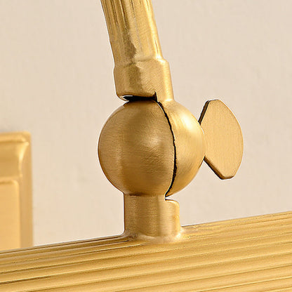 Modern Mid-Century Linear All Copper LED Wall Sconce Lamp