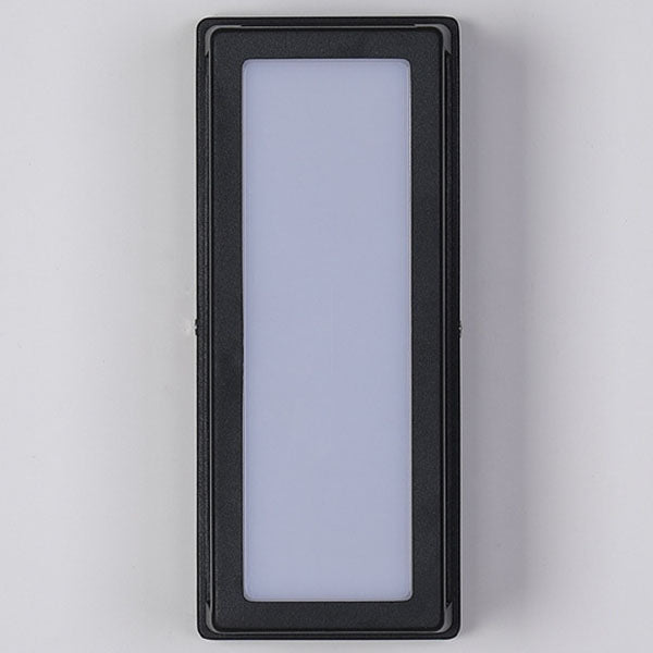 Square Aluminum Acrylic LED Waterproof Wall Sconce Lamp