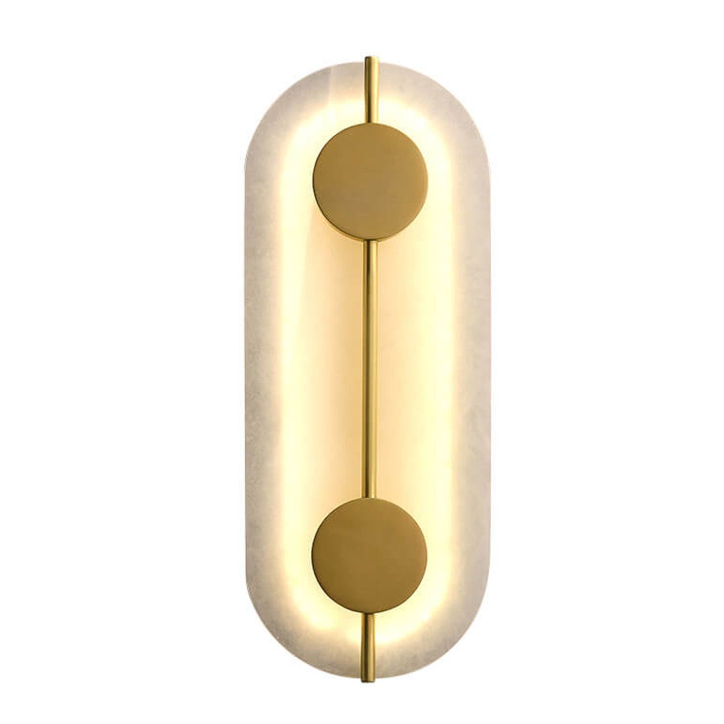 Modern Iron Circle LED Wall Sconce Lamp