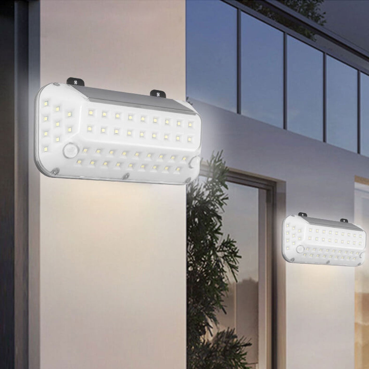 Outdoor Human Sensor Outdoor Garden Wall Sconce Lamp