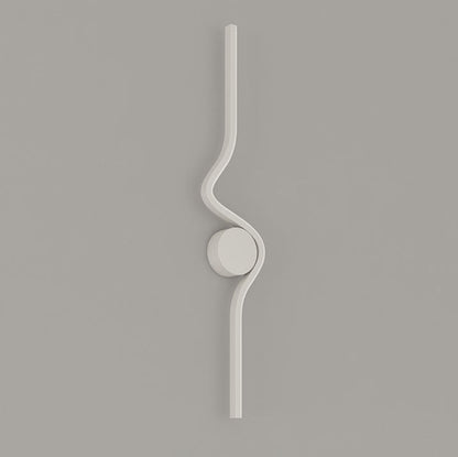 Iron Aluminum Silicone Long Strip LED Wall Sconce Lamp