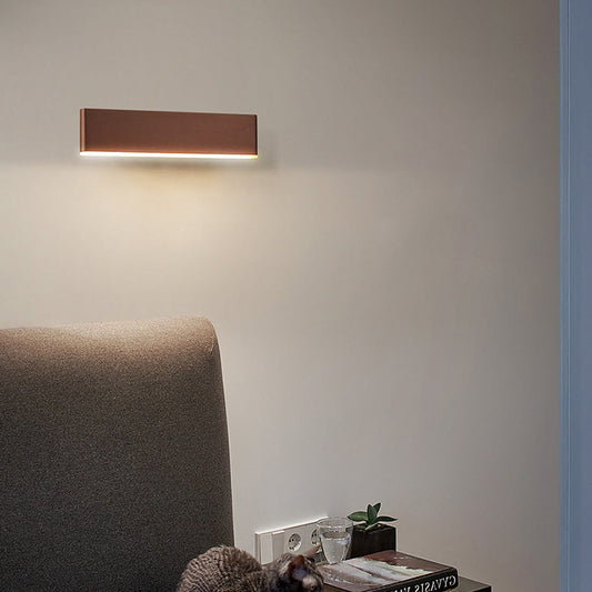 Modern Minimalist Acrylic Cuboid Iron LED Wall Sconce Lamp