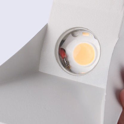 Rectangular Curved LED Outdoor Waterproof Wall Sconce Lamp