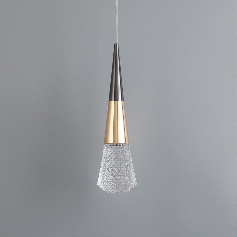 Light Aluminum Crystal Diamond Shape LED Wall Sconce Lamp