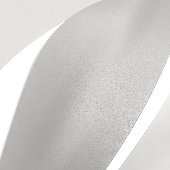 Spiral Long Aluminum Silicone LED Wall Sconce Lamp