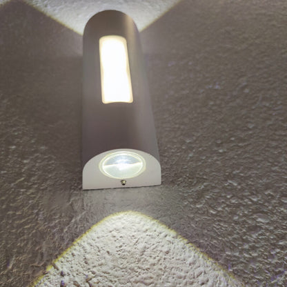 Cylindrical Design LED Outdoor Decorative Wall Sconce Lamp