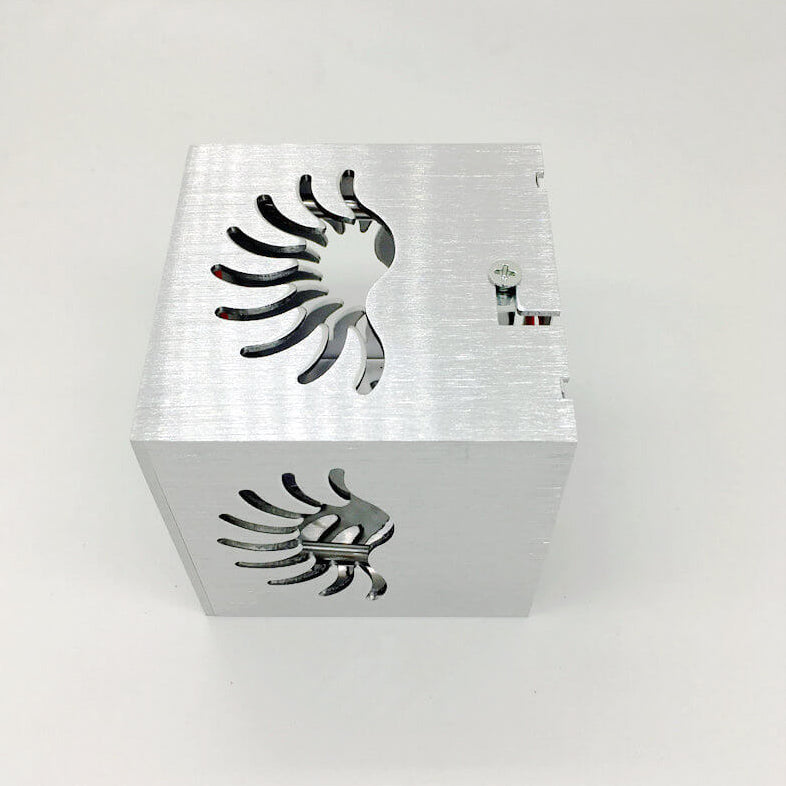 Square Phoenix Tail LED Decorative Wall Sconce Lamp
