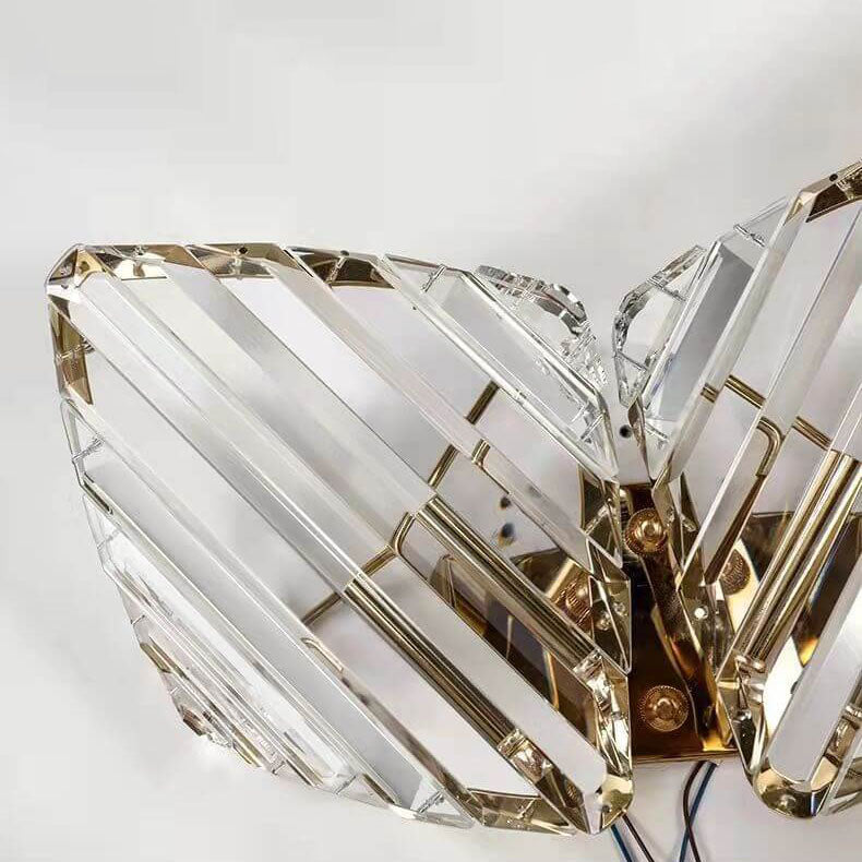 Light Triangle Geometry 1/2/3 Light Wall Sconce Lamp