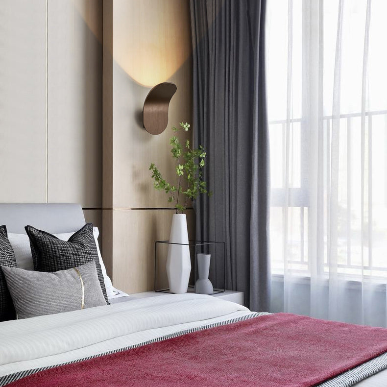 Scandinavian Aluminum Arch LED Wall Sconce Lamp
