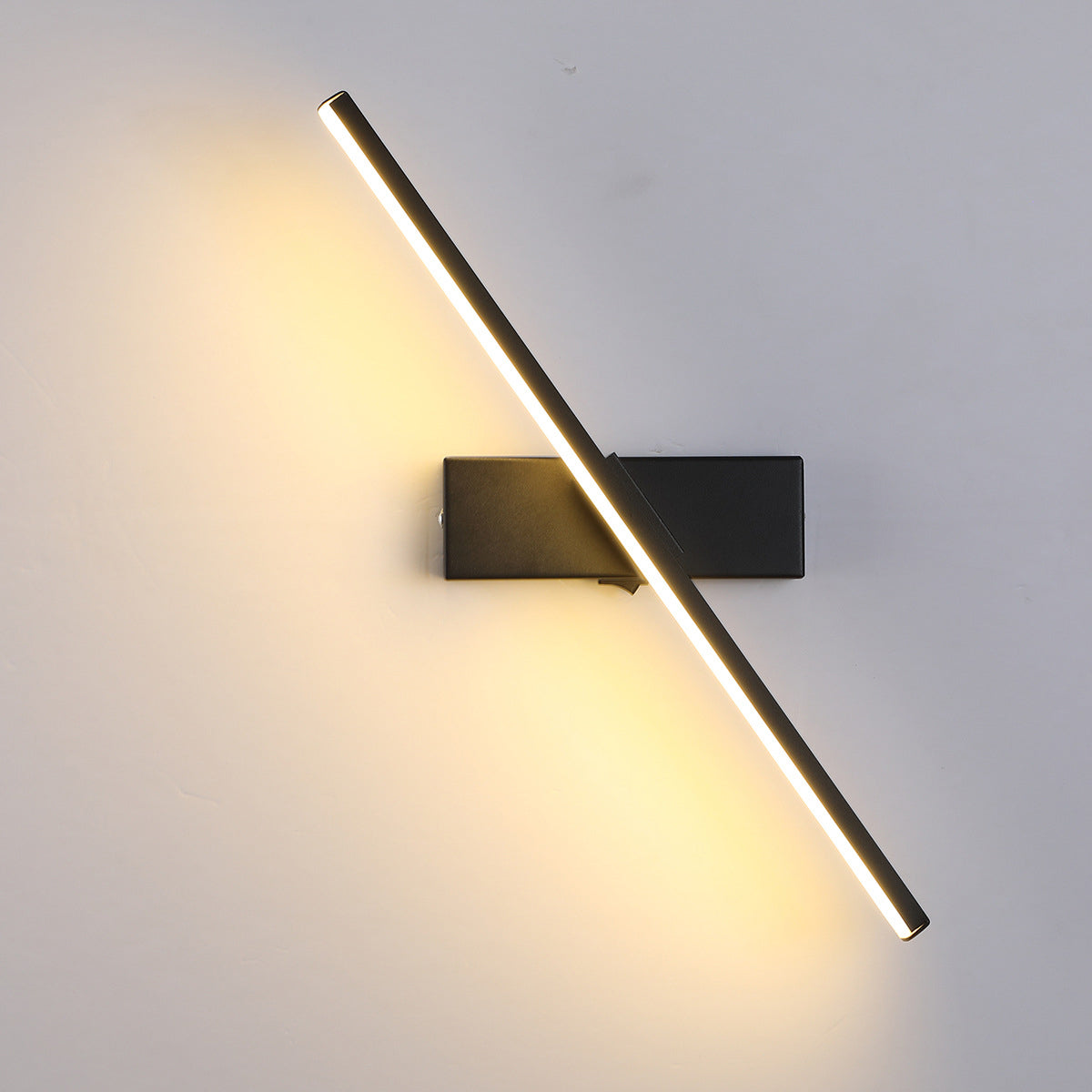 Simplicity Aluminum Iron Silicone LED Wall Sconce Lamp