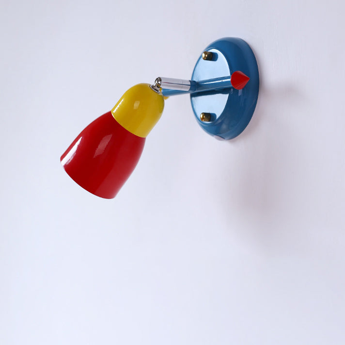 Creative Iron Arrow 1-Light Rocker Arm Wall Sconce Lamp