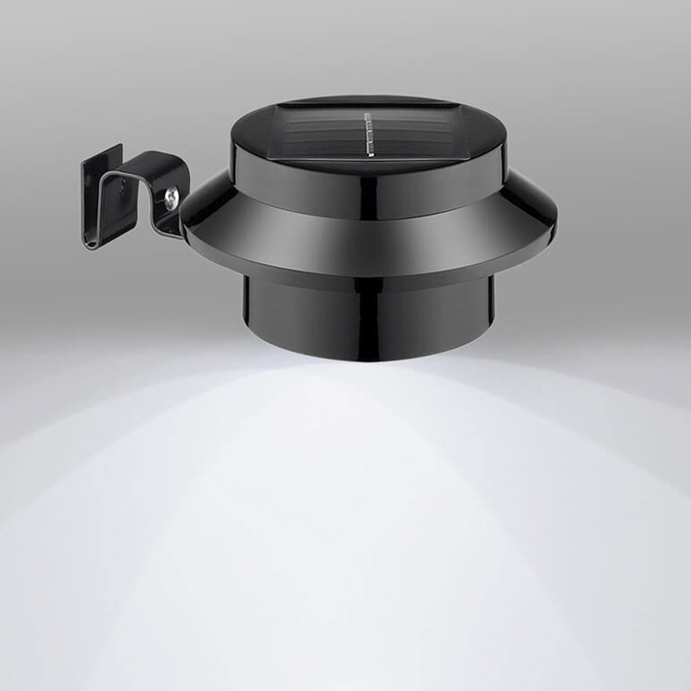 Solar LED Outdoor Waterproof Fence Wall Sconce Lamp