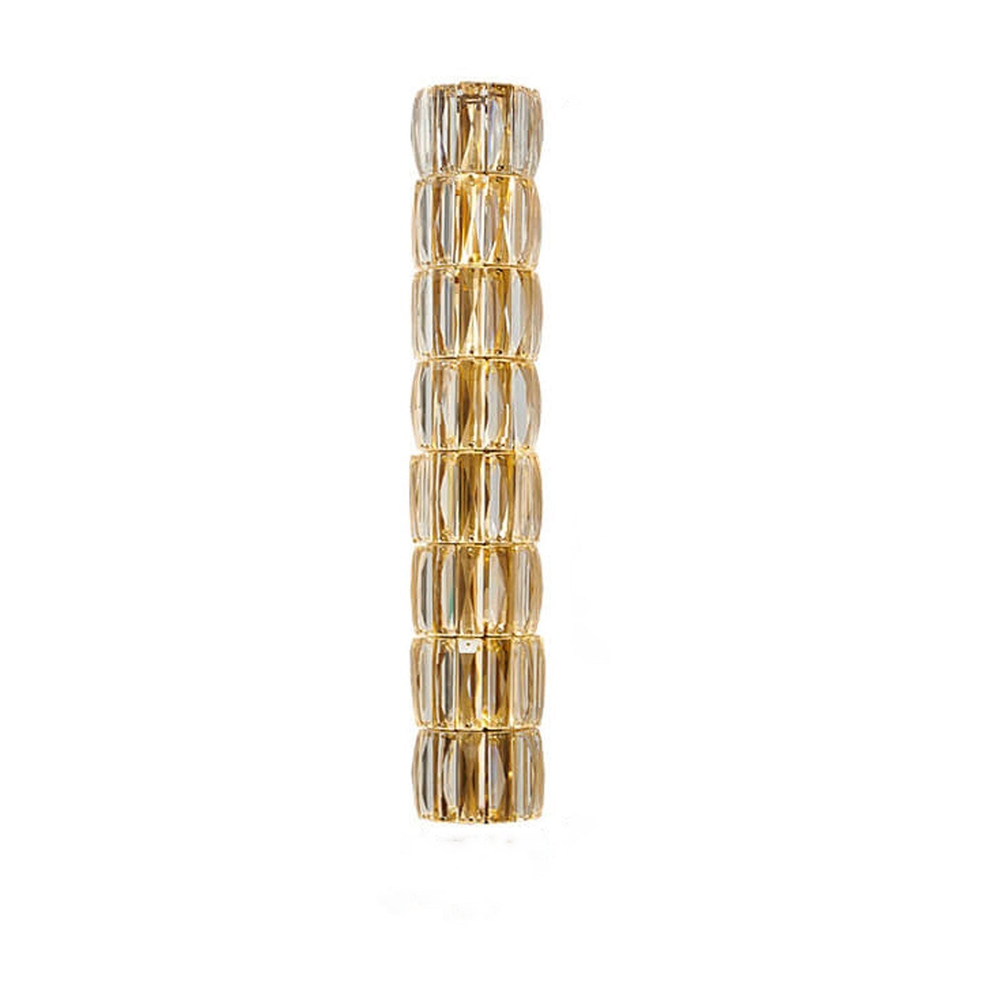 French Light Crystal Column 4/6/8-Light Wall Sconce Lamp
