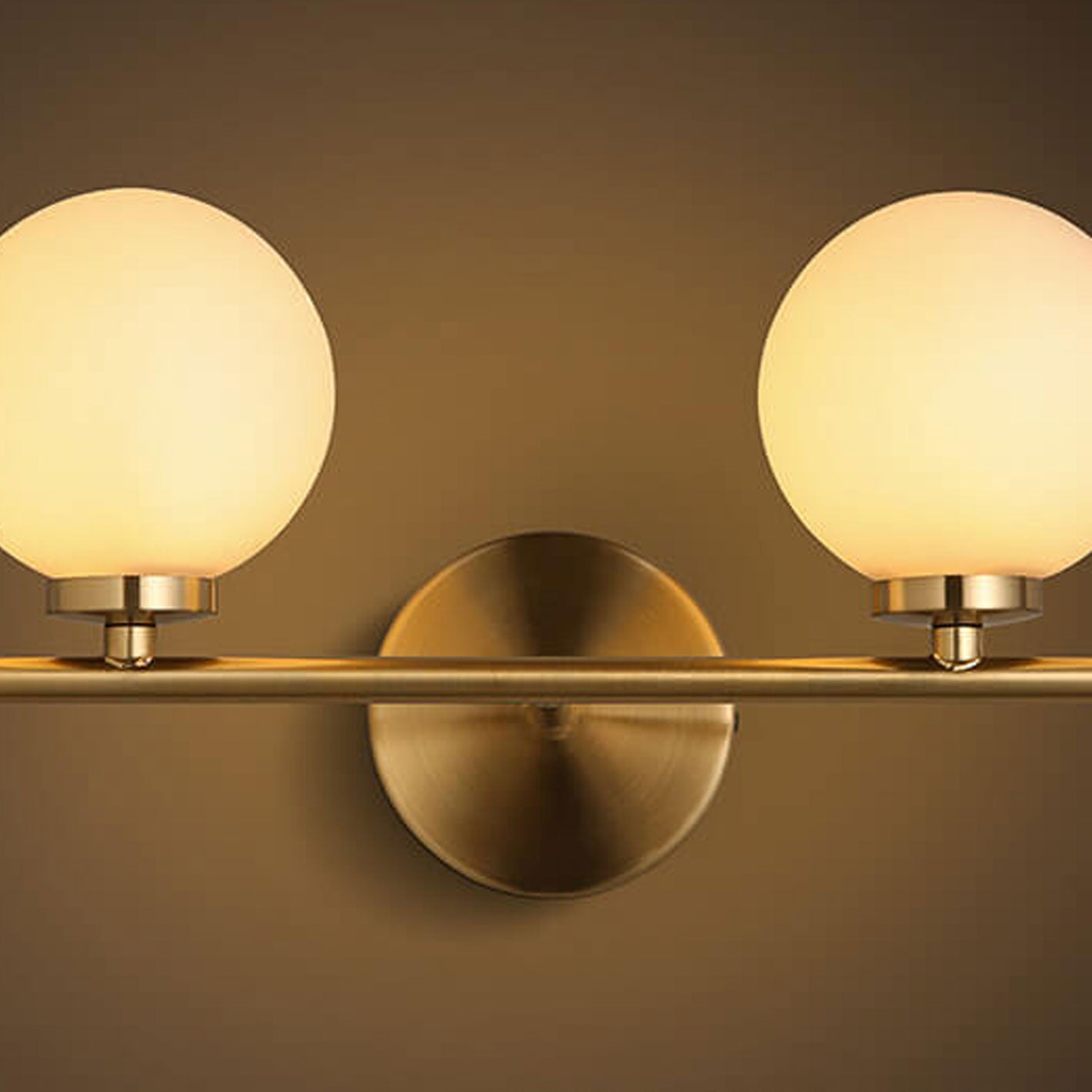 Milk Ball Metal Magic Bean 1/2/3 Light Wall Sconce Lamp