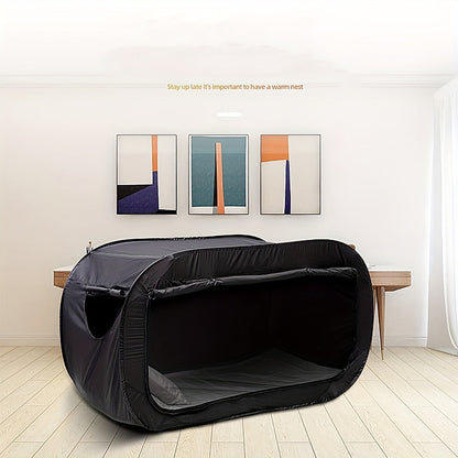 Foldable Tent Bed with Zip Closure and Mesh Vents