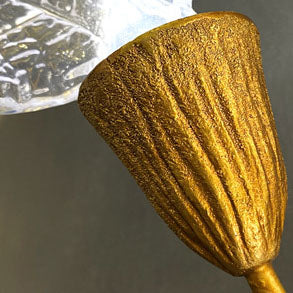 Light Luxury All-Copper Resin 2/3-Light Wall Sconce Lamp