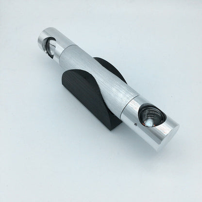 Acrylic Aluminum Cylinder Rotating LED Wall Sconce Lamp