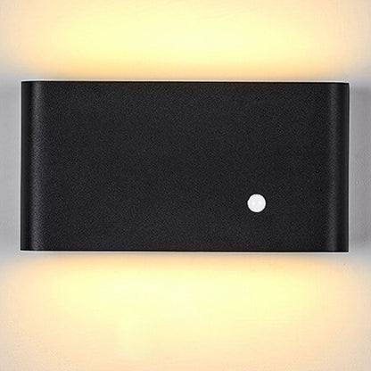 Human Rechargeable Magnetic LED Outdoor Wall Sconce Lamp