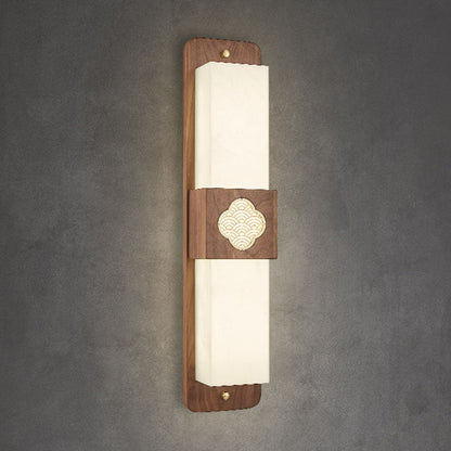 Chinese Acrylic Rectangular Cloud LED Wall Sconce Lamp