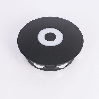 Scandinavian Aluminum Round Shade LED Wall Sconce Lamp